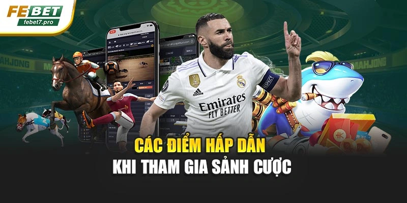 Các điểm hấp dẫn khi tham gia sảnh cược