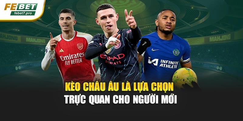 Kèo châu Âu là lựa chọn trực quan cho người mới